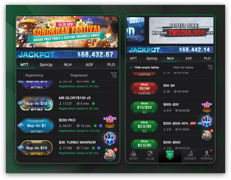 KKPoker Review – Cash Games and MTTs