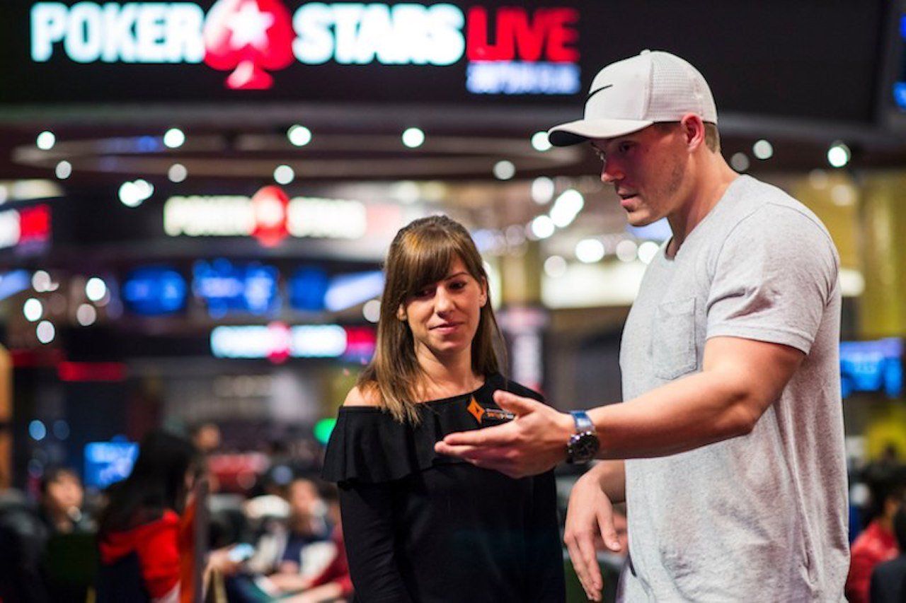 Alex Foxen and Kristen Bicknell – Photo PokerStars Live Macau
