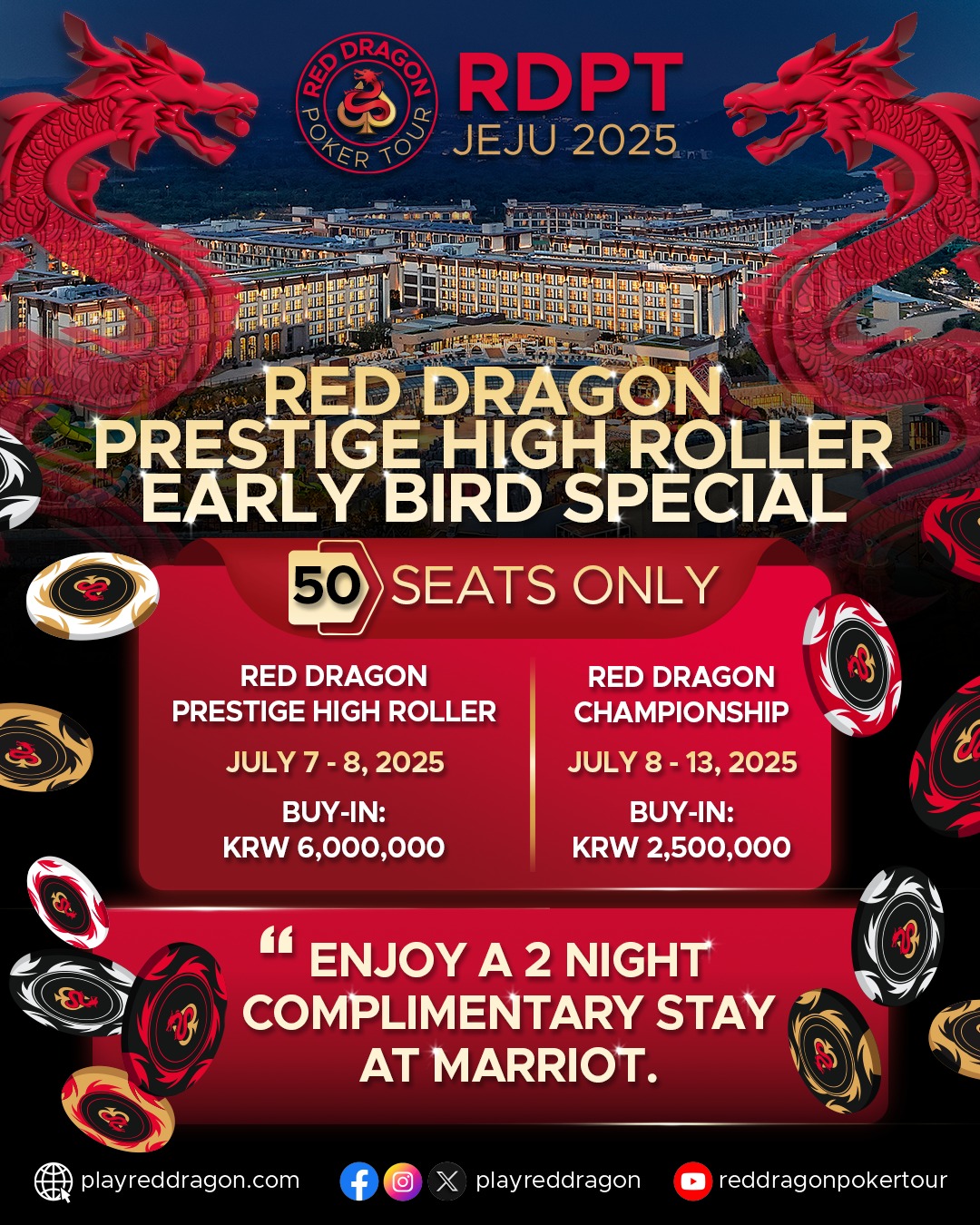 Red Dragon Prestige High Roller Early Bird Special