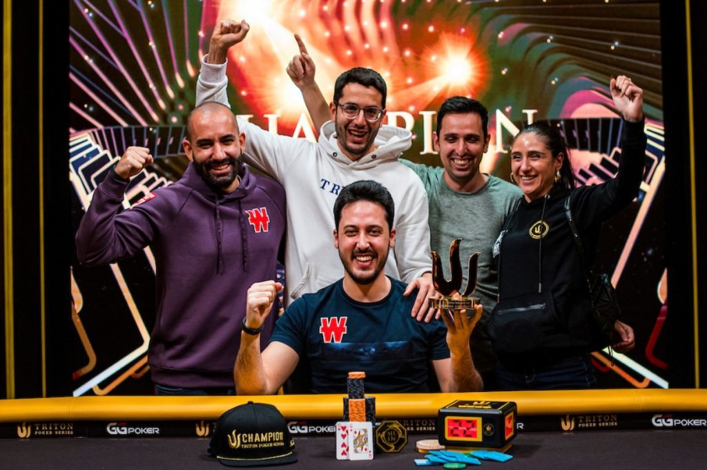 Adrian Mateos – Photo credit Triton Poker