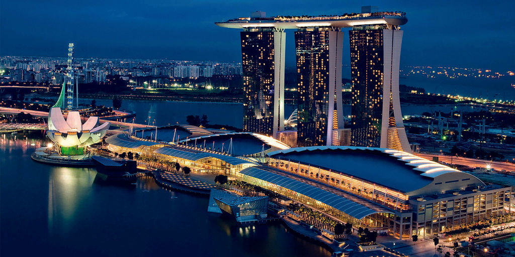 Marina Bay as it currently looks