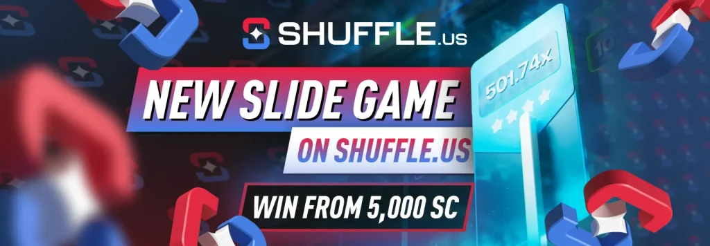 Shuffle.us New Slide Game with 5,000 SC Tournament Leaderboard