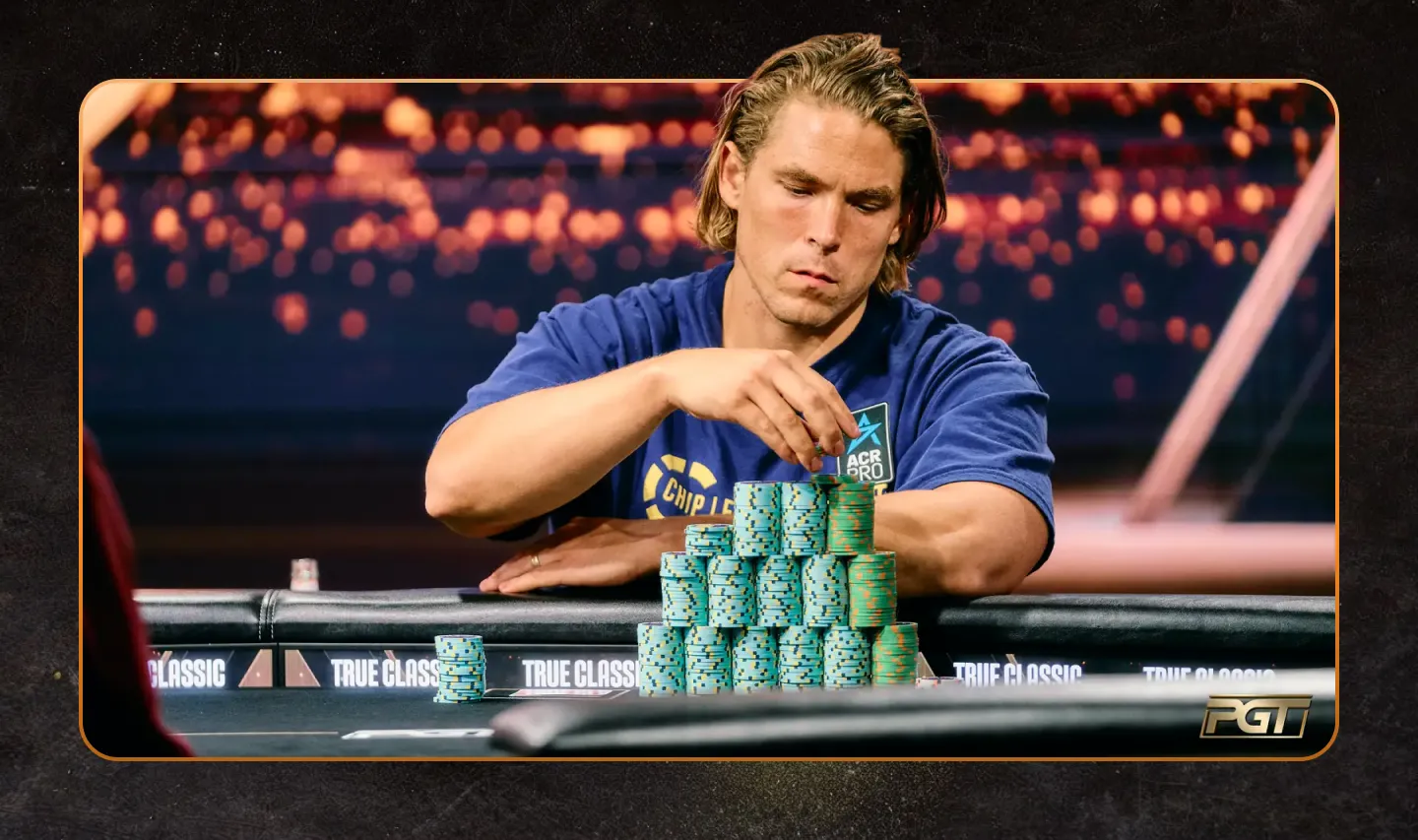 Alex Foxen finished third at Super High Roller Bowl XI
