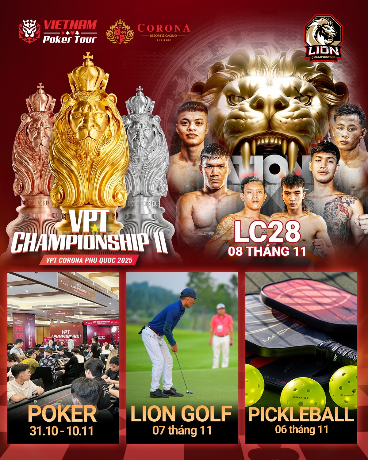 VPT Championship II activities beyond the felt