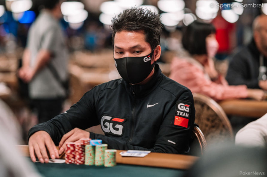 Ren Lin – Photo credit WSOP / PokerNews – Spenser Sembrat