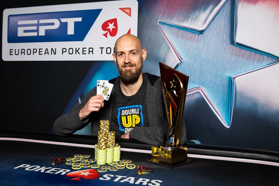Super High Roller champion Stephen Chidwick – Photo by PokerStars