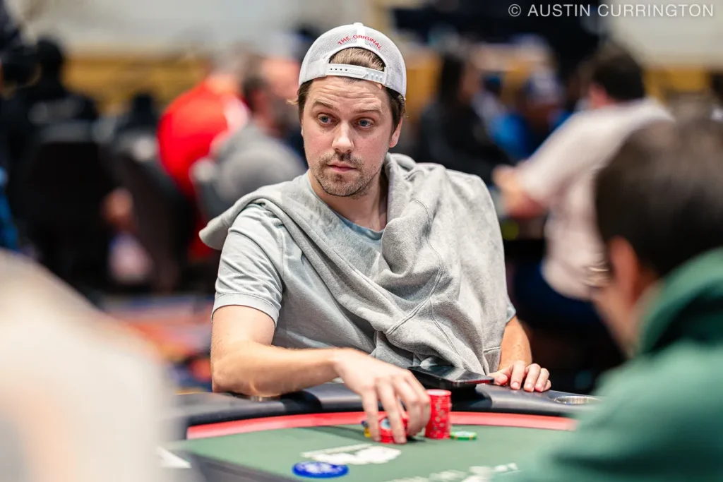 Frederic Normand (credit: PokerNews photographer Austin Currington)