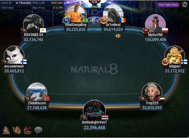 GGSF Opening Act-L: $80 NLHE final table