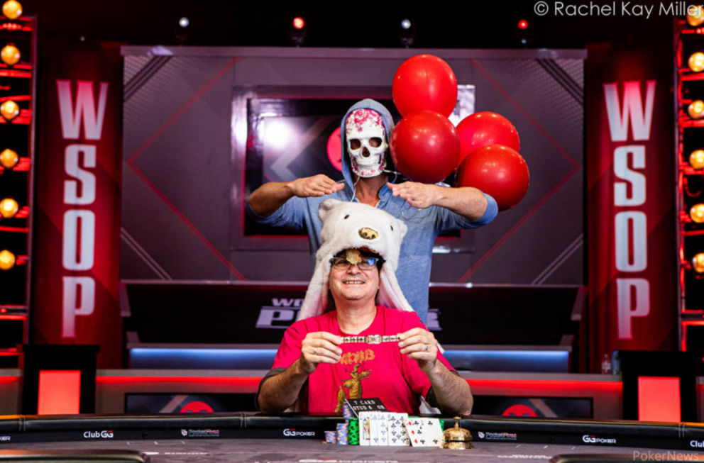 Steven Albini – Photo credit – WSOP / PokerNews – Rachel Kay Miller