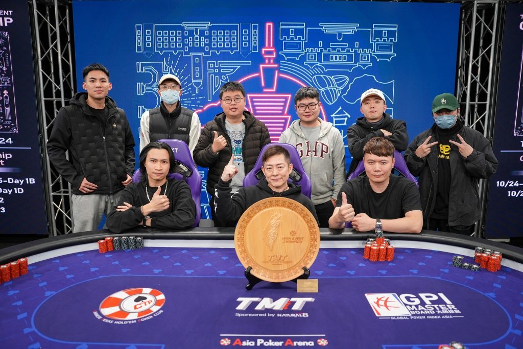 TMT 15 Main Event final table