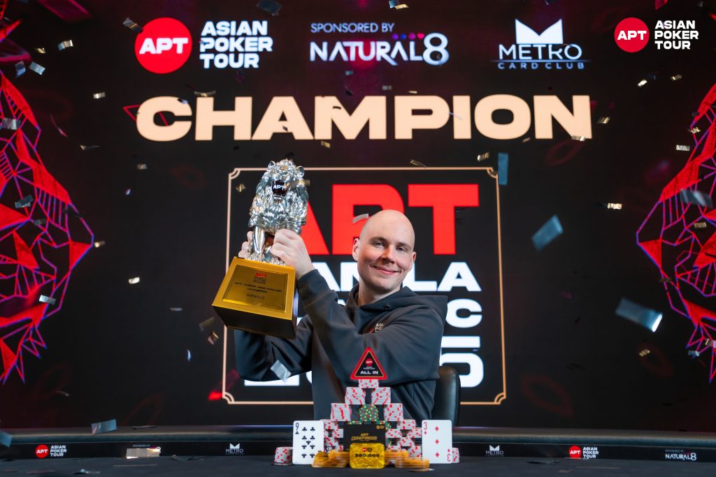 Tobias Schwecht (photo courtesy of Asian Poker Tour)