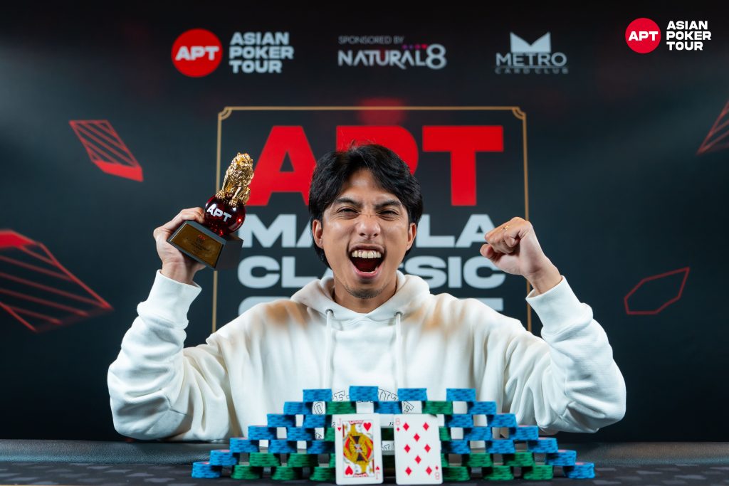 John Niko Costiniano (photo courtesy of Asian Poker Tour)