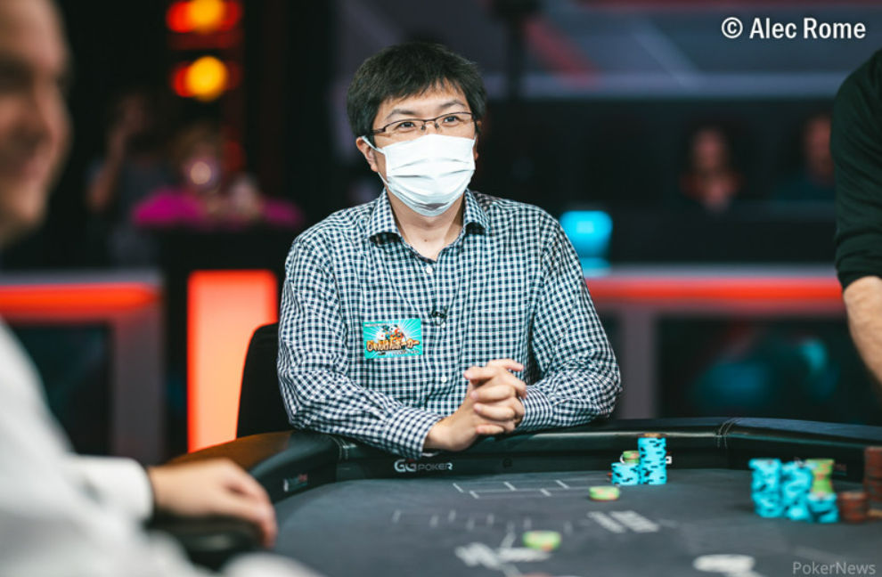 Naoya Kihara – Photo credit WSOP / PokerNews – Alec Rome
