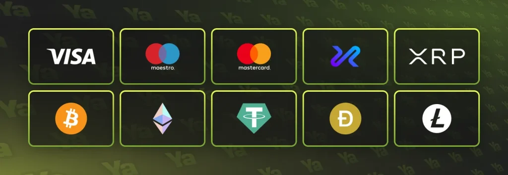 YaPoker Payment Methods