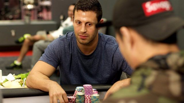 Garett Adelstein playing poker