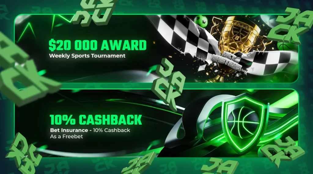 Jack Casino Sports Tournament and Cashback