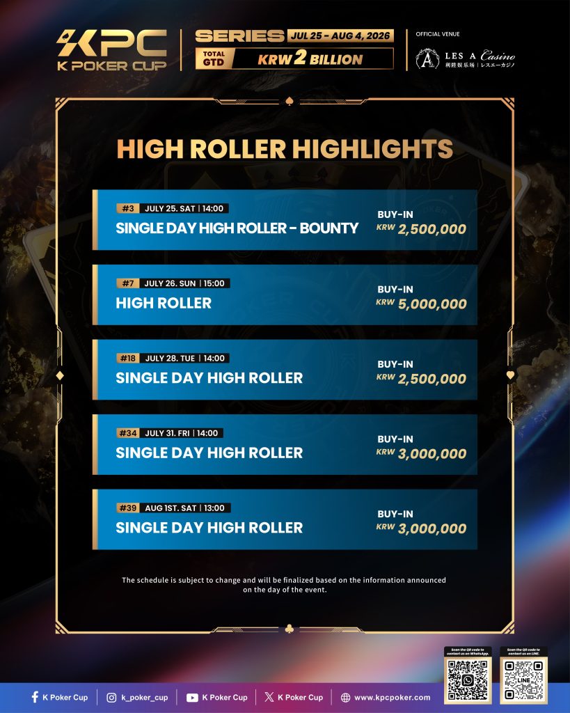 K Poker Cup x King Poker Cup 2026