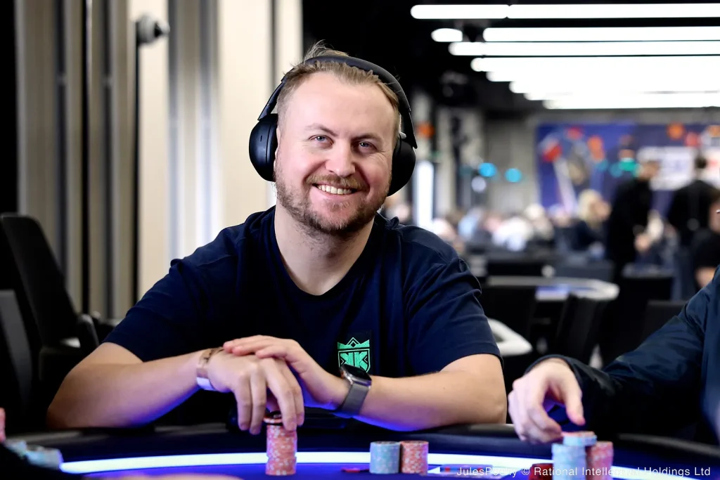 Jon Kyte (credit: PokerNews photographer Jules Pochy)