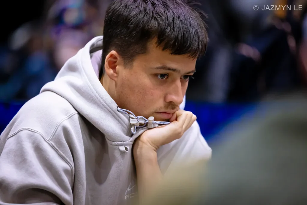 Christopher Nguyen (photo credit: PokerNews photographer Jazmyn Le)