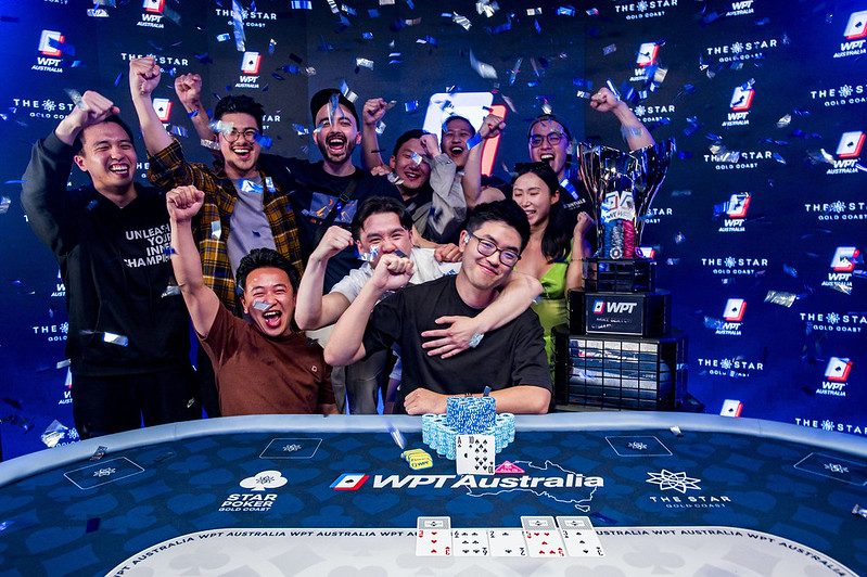 Richard Lee wins WPT Australia 2023 – Photo by WPT