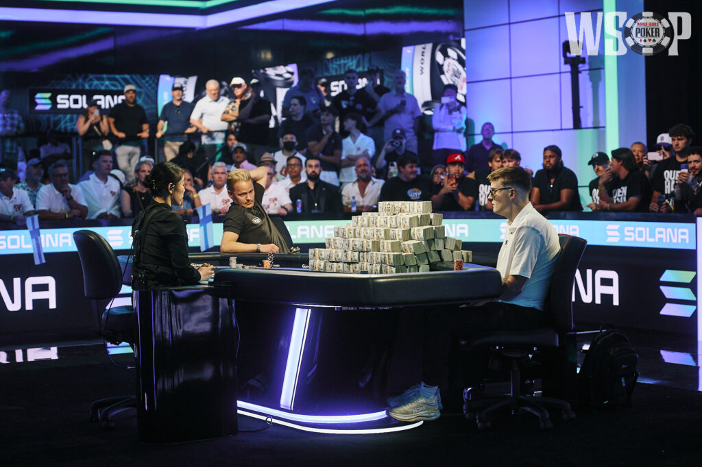 Jumalon and Saaskilahti joked they would be at the Final Table together