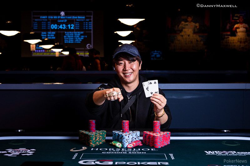 Jinho Hong, Photo Credit – WSOP/ PokerNews – Danny Maxwell