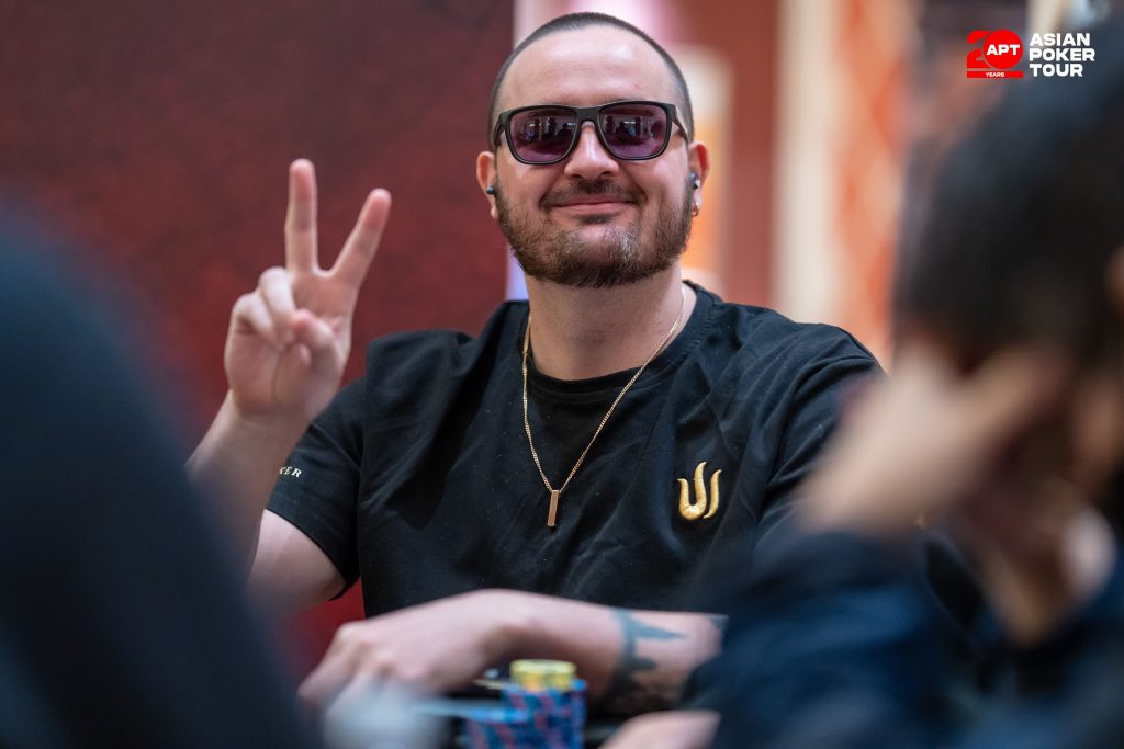 Dylan Foster (photo courtesy of Asian Poker Tour)