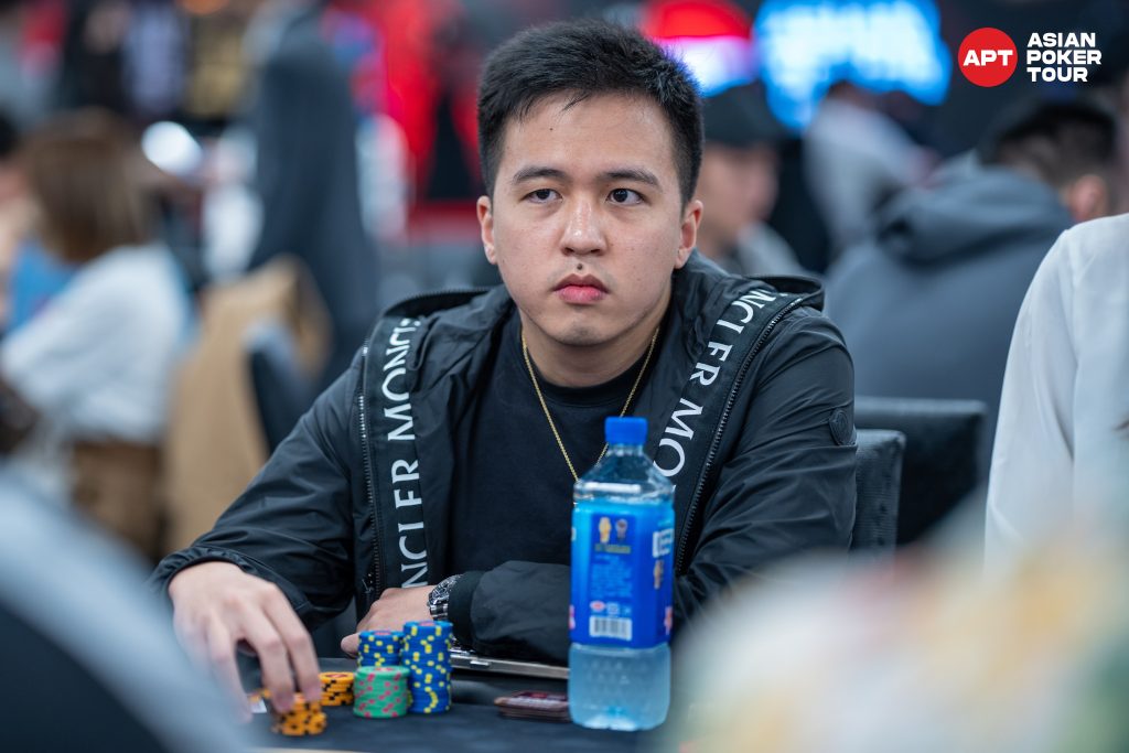 Anton Lu (photo courtesy of Asian Poker Tour)