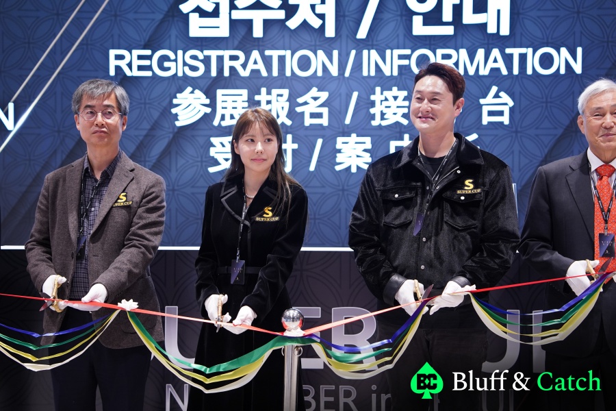 Super Cup Seoul ribbon cutting ceremony - Photo by Bluff & Catch