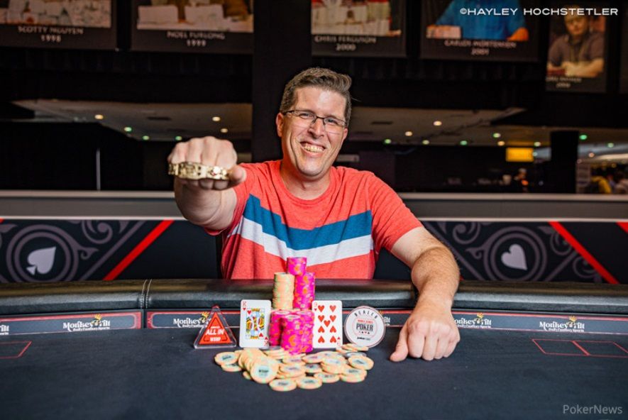 Stephen Winters – Photo by WSOP / Pokernews