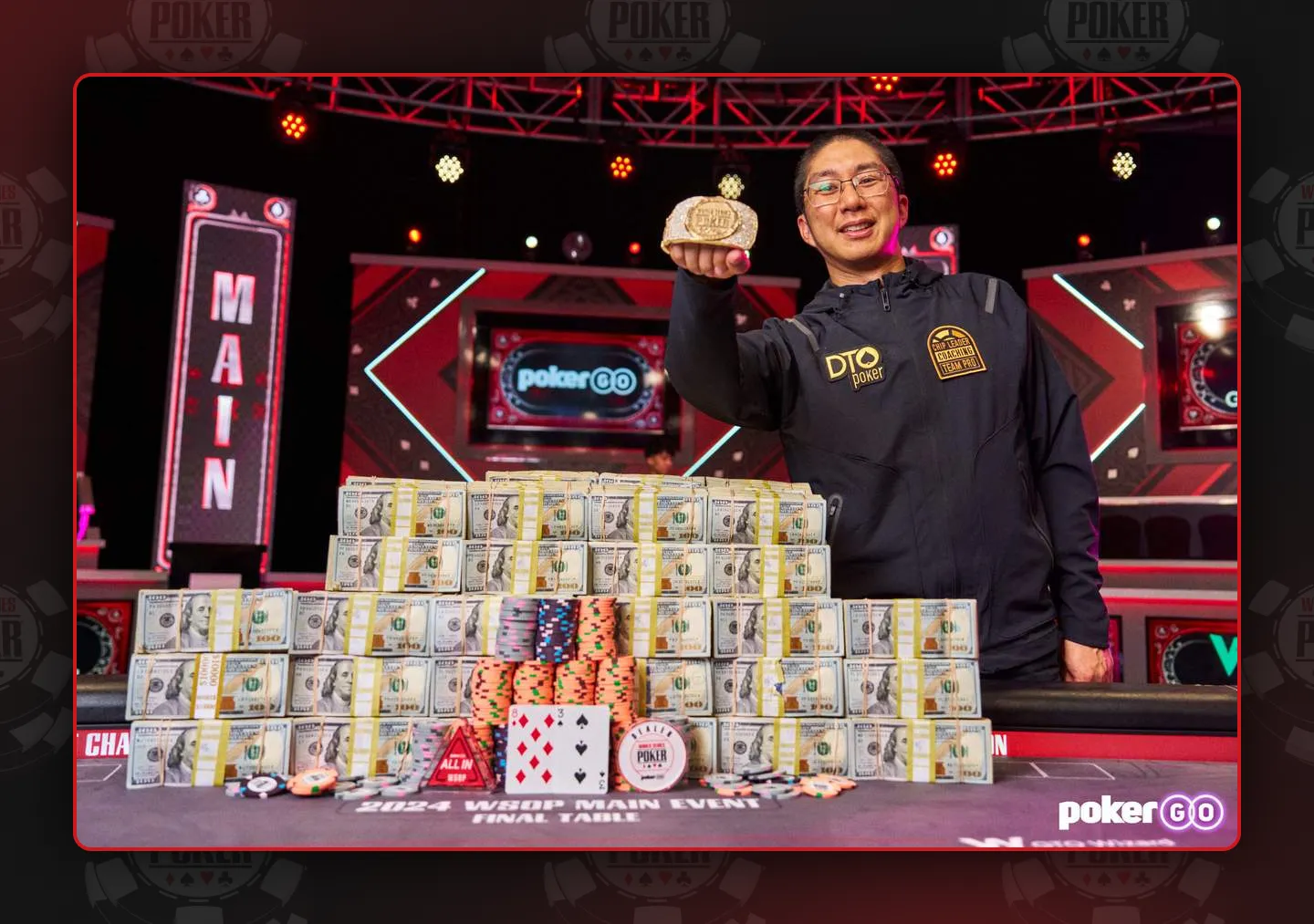 Jonathan Tamayo - 2024 WSOP Main Event Winner