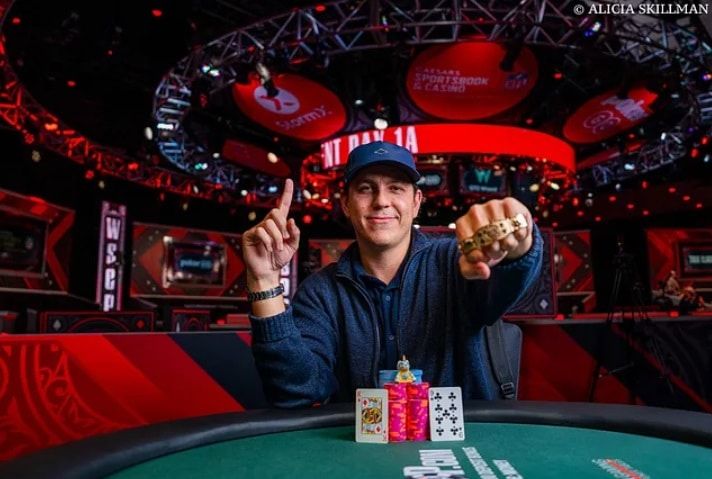 Matthew Lambrecht – Photo by WSOP / Pokernews