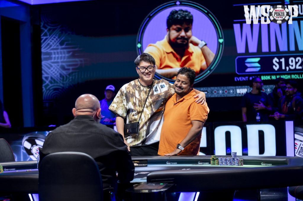 Chang Lee (L) - Santhosh Suvarna (R)