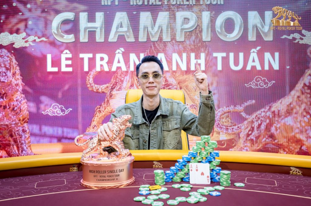 Tran Tuan Anh Le (credit: Royal Poker Tour)