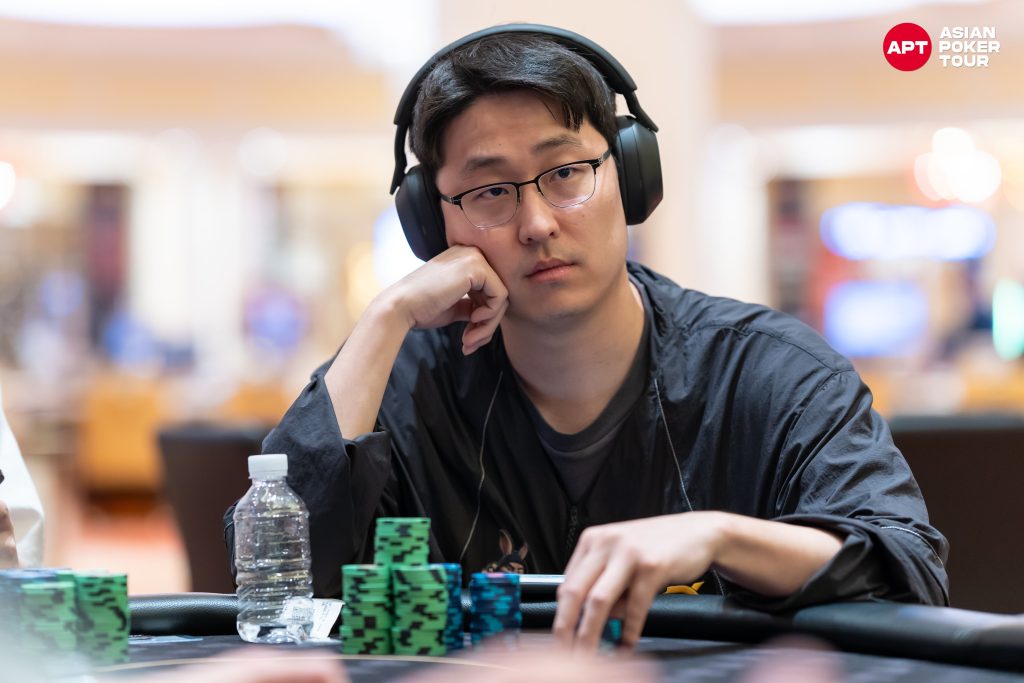 Jaemoon Seok (photo courtesy of Asian Poker Tour)