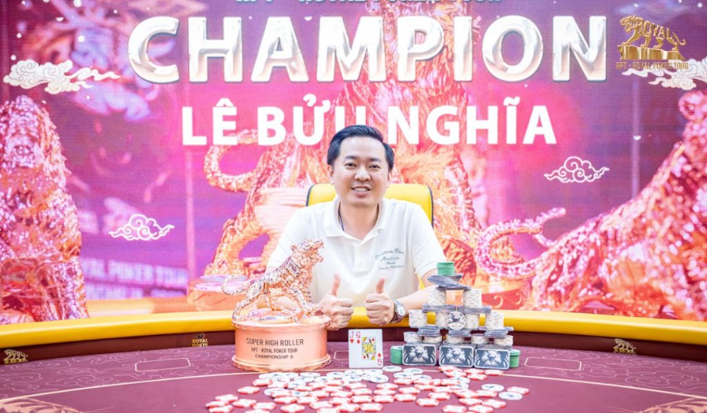 RPT Super High Roller Winner Buu Nghia Le