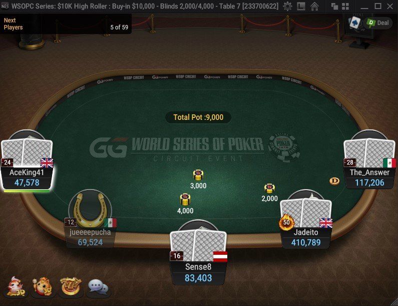 WSOPC Series: $10K High Roller