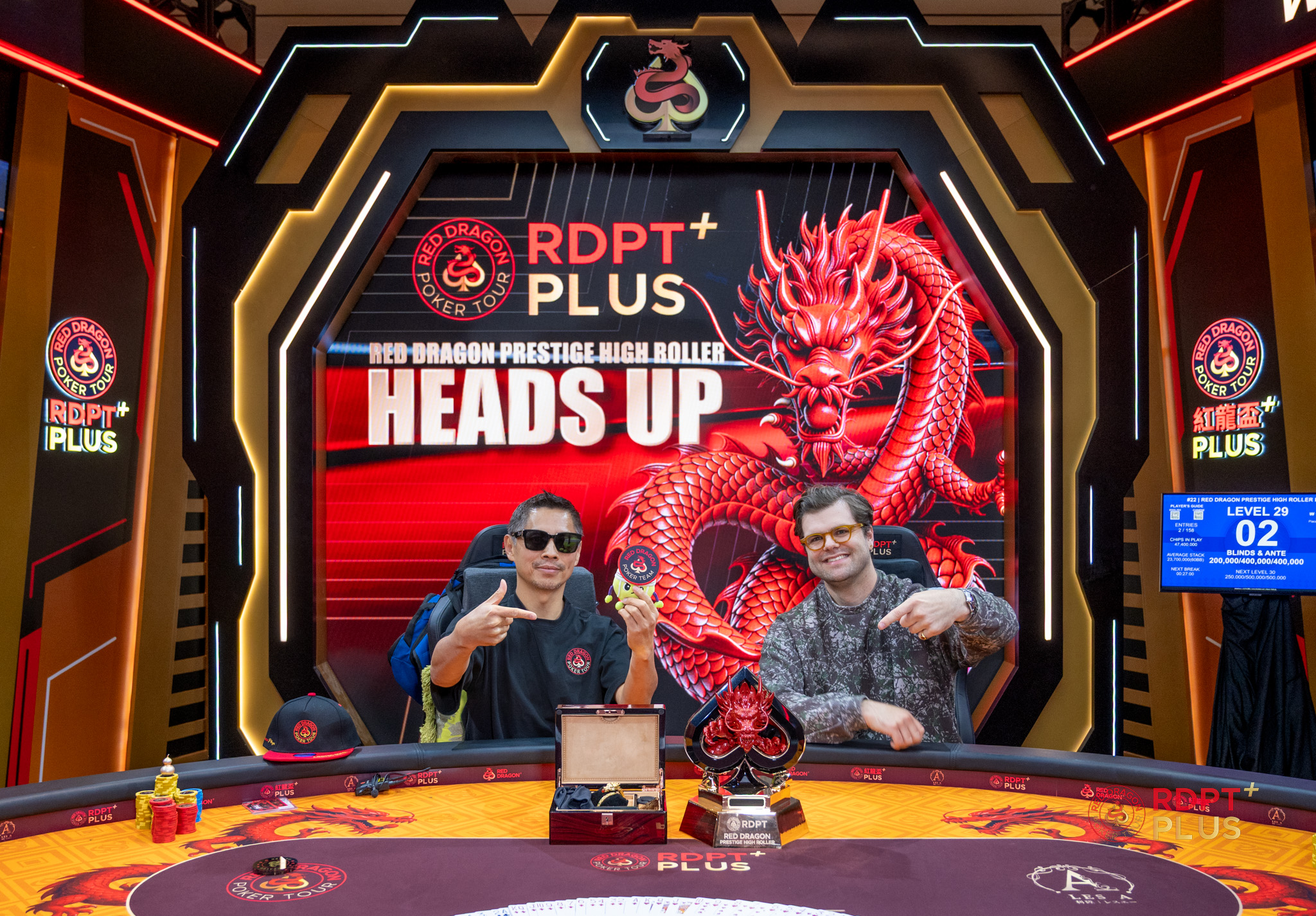 Xixiang Luo (L) - John Perry (R) (Credit: RDPT)