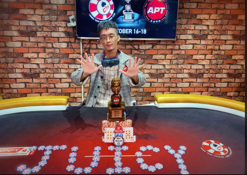 Chih Kai Chen – APT Taichung Championships winner – Credit: APT