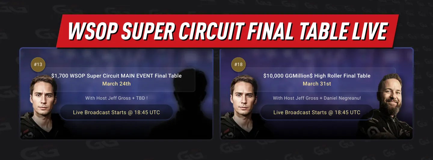 Hosted by Jeff Gross + Daniel Negreanu