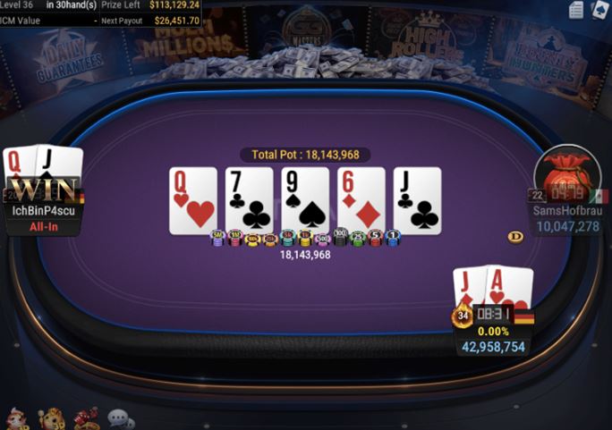WSOP Side Event – $250 Double Stack