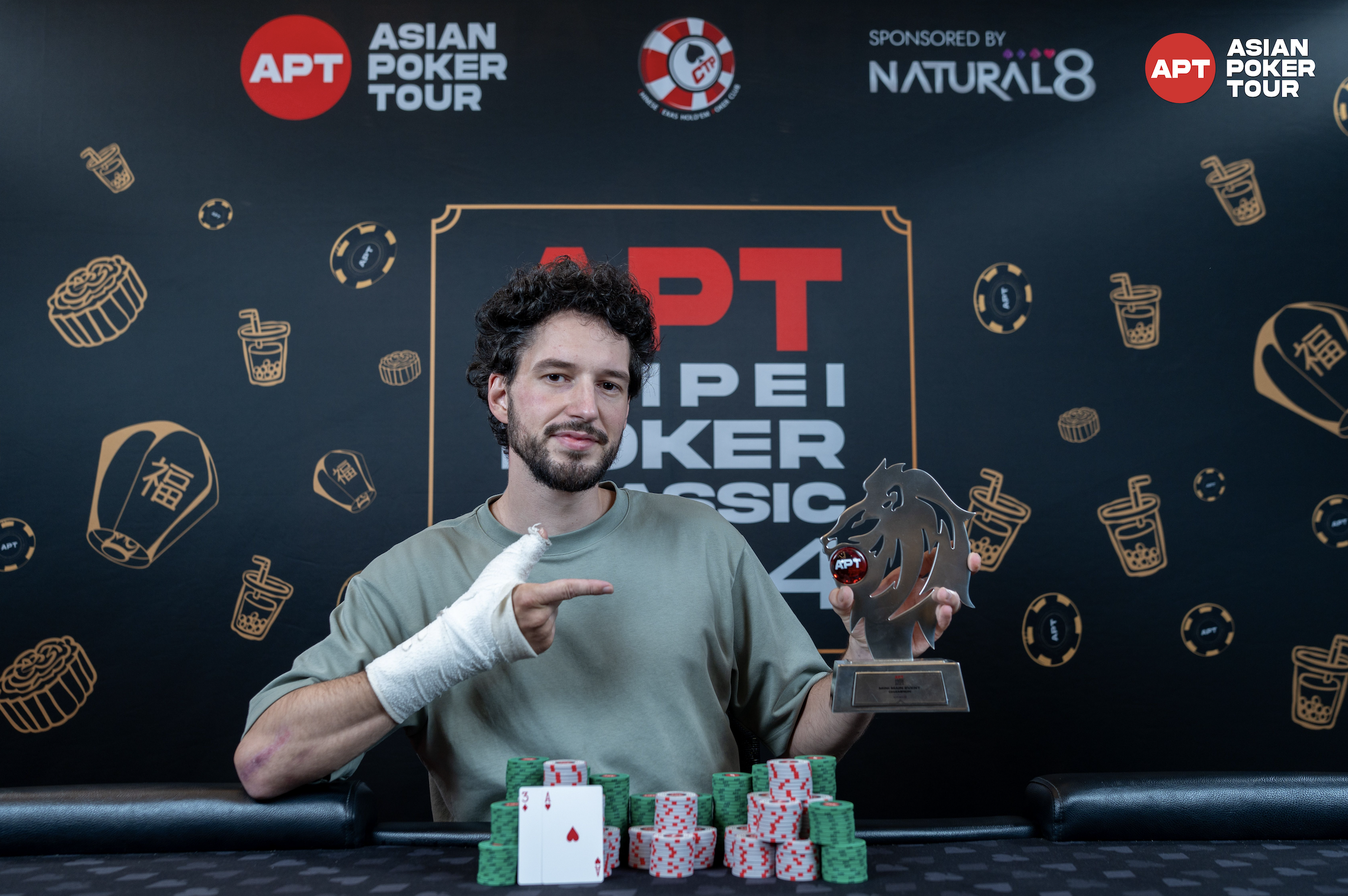 Tom Verbruggen, Photo Credit - Asian Poker Tour