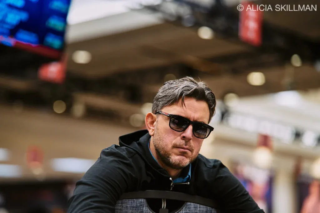 Richard Gryko (photo credit: PokerNews photographer Alicia Skillman)