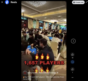 13th CPG Championship sets new Day 1A record of 1,657 players