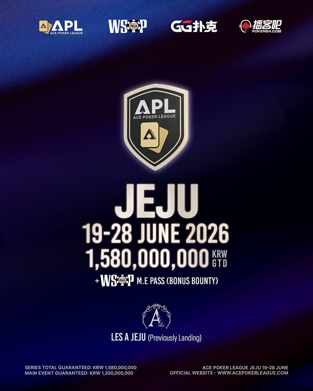 Ace Poker League (APL) APL Jeju