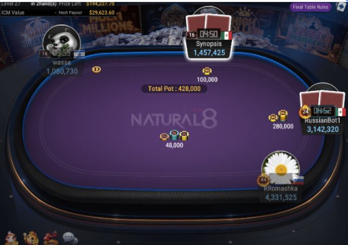 WSOP Side Event – $1,500 Deepstack