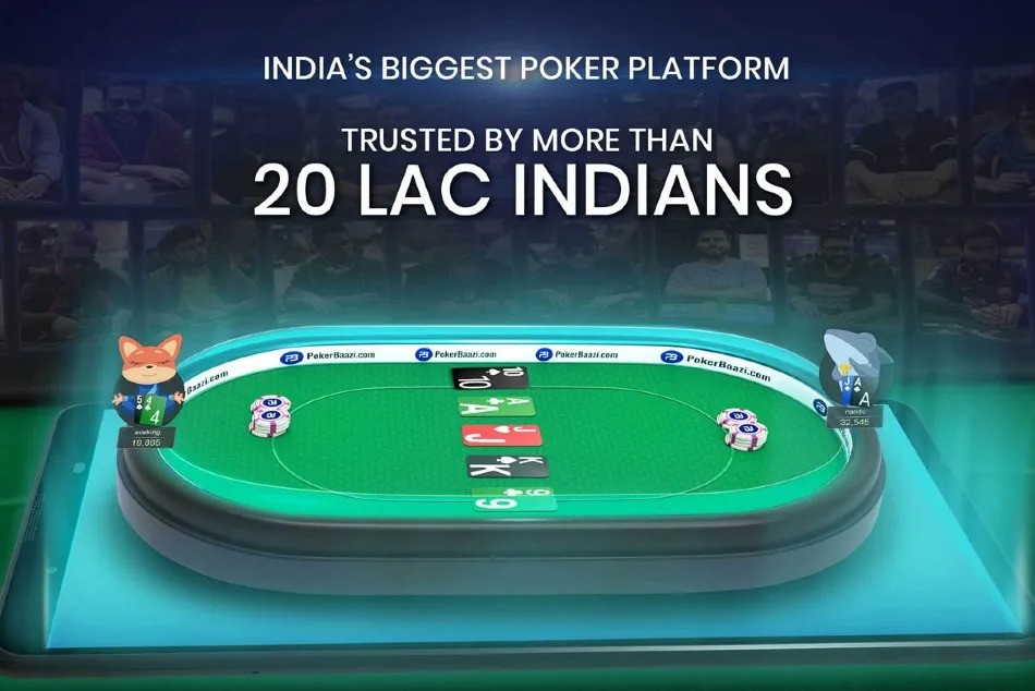 PokerBaazi is India's biggest poker room with more than 2 million players