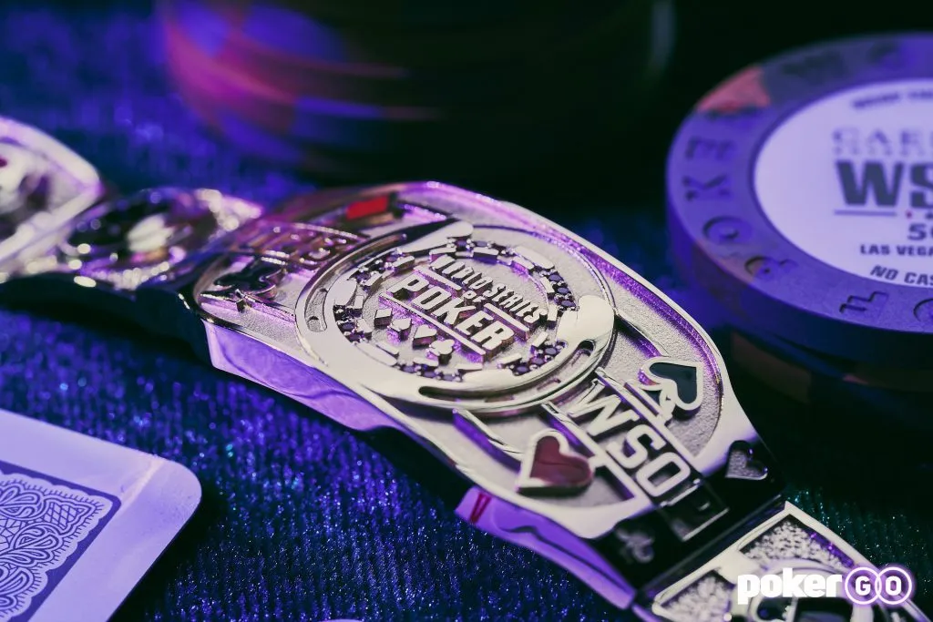 World Series of Poker bracelet by pokerGO
