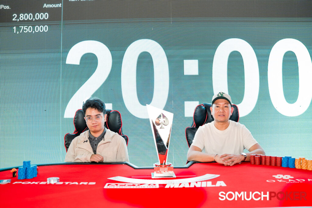 Isaac Hechanova (L) - Rafael Medel (R)