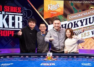 Hokyiu Lee, Photo Credit – WSOPE/ PokerNews